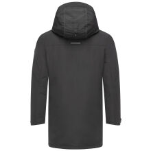 Stone Harbour Phinoo Herren Herbst Winterjacke Parka B775 Schwarz Größe S - Gr. S