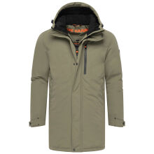 Stone Harbour Phinoo Herren Herbst Winterjacke Parka B775 Dusty Olive Größe S - Gr. S