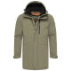 Stone Harbour Phinoo Herren Herbst Winterjacke Parka B775 Dusty Olive Größe S - Gr. S