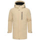 Stone Harbour Phinoo Herren Herbst Winterjacke Parka B775 Sand Größe S - Gr. S