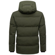 Stone Harbour Taviaan Herren Winter Steppjacke Winterjacke Dark Olive-Größe S - Gr. S