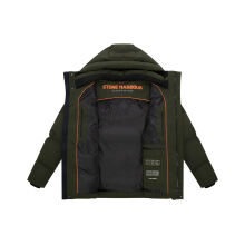 Stone Harbour Taviaan Herren Winter Steppjacke Winterjacke Dark Olive-Größe S - Gr. S