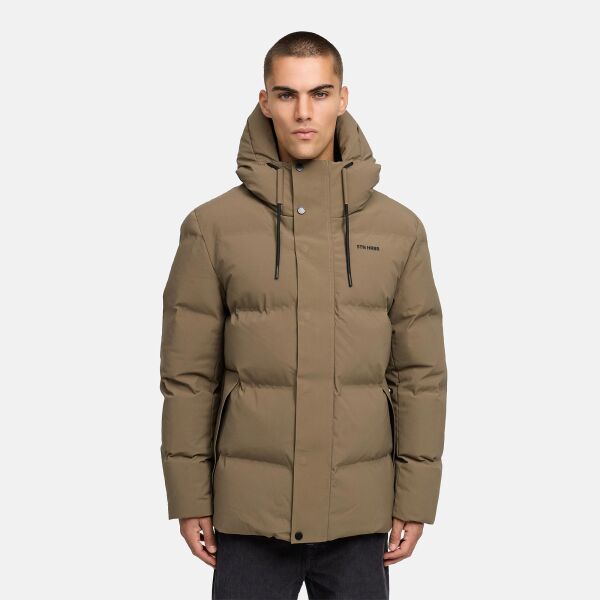 Stone Harbour Taviaan Herren Winter Steppjacke Winterjacke Stone Brown-Größe S - Gr. S