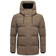 Stone Harbour Taviaan Herren Winter Steppjacke Winterjacke Stone Brown-Größe S - Gr. S