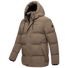 Stone Harbour Taviaan Herren Winter Steppjacke Winterjacke Stone Brown-Größe S - Gr. S