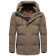 Stone Harbour Taviaan Herren Winter Steppjacke Winterjacke Stone Brown-Größe S - Gr. S