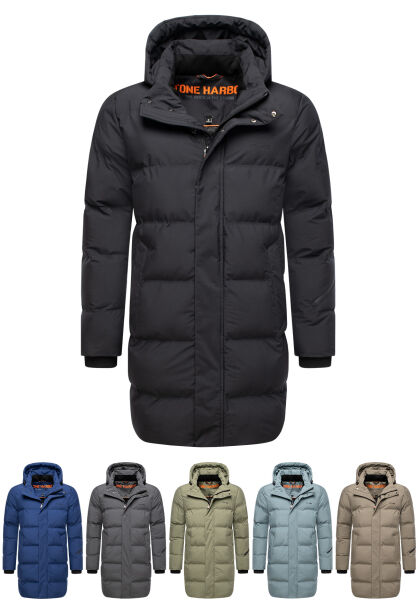 Stone Harbour Thadeek Herren Winter Steppmantel