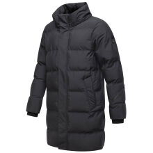 Stone Harbour Thadeek Herren Winter Steppmantel Schwarz Größe S - Gr. S