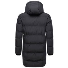 Stone Harbour Thadeek Herren Winter Steppmantel Schwarz Größe S - Gr. S