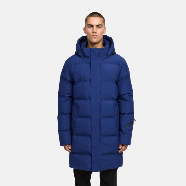 Stone Harbour Thadeek Herren Winter Steppmantel Navy Größe S - Gr. S