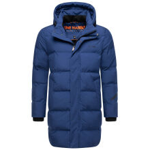 Stone Harbour Thadeek Herren Winter Steppmantel Navy Größe S - Gr. S