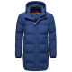 Stone Harbour Thadeek Herren Winter Steppmantel Navy Größe S - Gr. S