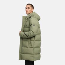 Stone Harbour Thadeek Herren Winter Steppmantel Dusty Olive Größe S - Gr. S
