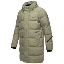 Stone Harbour Thadeek Herren Winter Steppmantel Dusty Olive Größe S - Gr. S