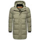 Stone Harbour Thadeek Herren Winter Steppmantel Dusty Olive Größe S - Gr. S