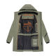 Stone Harbour Thadeek Herren Winter Steppmantel Dusty Olive Größe S - Gr. S