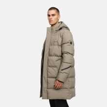 Stone Harbour Thadeek Herren Winter Steppmantel Stone Brown Größe S - Gr. S