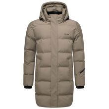 Stone Harbour Thadeek Herren Winter Steppmantel Stone Brown Größe S - Gr. S
