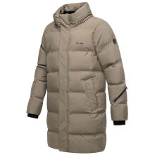 Stone Harbour Thadeek Herren Winter Steppmantel Stone Brown Größe S - Gr. S