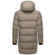 Stone Harbour Thadeek Herren Winter Steppmantel Stone Brown Größe S - Gr. S