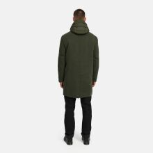 Stone Harbour Thiagoo Herren gefüttert in Wollmantel Optik Dark Olive Größe S - Gr. S