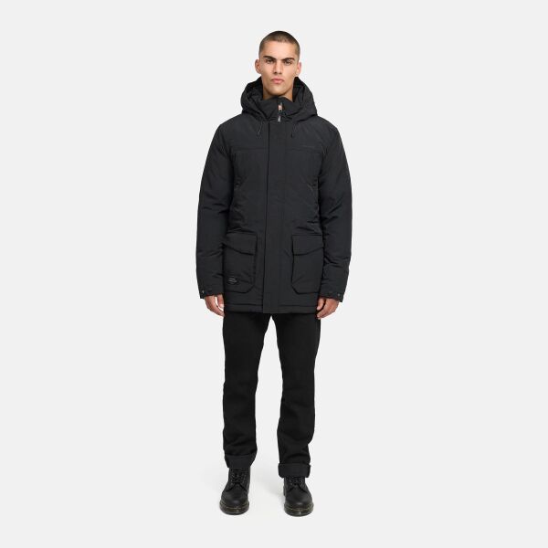 Stone Harbour Wadim Herren Winterparka Schwarz-Größe S - Gr. S