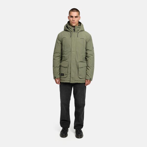 Stone Harbour Wadim Herren Winterparka Dusty Olive-Größe XXXL - Gr. 3XL