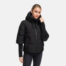 Navahoo Lotusherz Damen Herbst Winter Steppjacke Schwarz Größe S - Gr.36