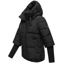 Navahoo Lotusherz Damen Herbst Winter Steppjacke Schwarz Größe S - Gr.36