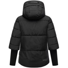 Navahoo Lotusherz Damen Herbst Winter Steppjacke Schwarz Größe S - Gr.36