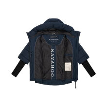 Navahoo Lotusherz Damen Herbst Winter Steppjacke Navy Größe XS - Gr.34