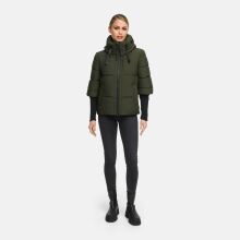 Navahoo Lotusherz Damen Herbst Winter Steppjacke DarkOlive Größe XS - Gr.34