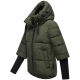 Navahoo Lotusherz Damen Herbst Winter Steppjacke DarkOlive Größe XS - Gr.34