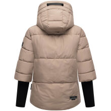 Navahoo Lotusherz Damen Herbst Winter Steppjacke TaupeGrey Größe XS - Gr.34