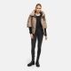 Navahoo Lotusherz Damen Herbst Winter Steppjacke TaupeGrey Größe XS - Gr.34