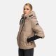 Navahoo Lotusherz Damen Herbst Winter Steppjacke TaupeGrey Größe XS - Gr.34