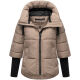 Navahoo Lotusherz Damen Herbst Winter Steppjacke TaupeGrey Größe XS - Gr.34
