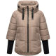 Navahoo Lotusherz Damen Herbst Winter Steppjacke TaupeGrey Größe XS - Gr.34