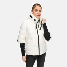 Navahoo Lotusherz Damen Herbst Winter Steppjacke Offwhite Größe XS - Gr.34