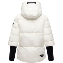 Navahoo Lotusherz Damen Herbst Winter Steppjacke Offwhite Größe XS - Gr.34