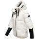 Navahoo Lotusherz Damen Herbst Winter Steppjacke Offwhite Größe XS - Gr.34