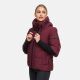 Navahoo Lotusherz Damen Herbst Winter Steppjacke Wine Größe XS - Gr.34
