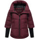 Navahoo Lotusherz Damen Herbst Winter Steppjacke Wine Größe XS - Gr.34