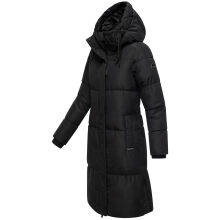 Marikoo Michikoo Damen Winterjacke gesteppt Schwarz-Größe S - Gr. 36