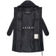 Marikoo Michikoo Damen Winterjacke gesteppt Schwarz-Größe 3XL - Gr. 46
