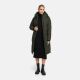 Marikoo Michikoo Damen Winterjacke gesteppt DarkOlive-Größe S - Gr. 36