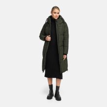 Marikoo Michikoo Damen Winterjacke gesteppt DarkOlive-Größe XXL - Gr. 44