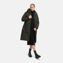 Marikoo Michikoo Damen Winterjacke gesteppt DarkOlive-Größe XXL - Gr. 44