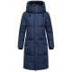 Marikoo Michikoo Damen Winterjacke gesteppt Navy-Größe M - Gr. 38