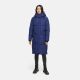 Marikoo Michikoo Damen Winterjacke gesteppt Navy-Größe XXL - Gr. 44